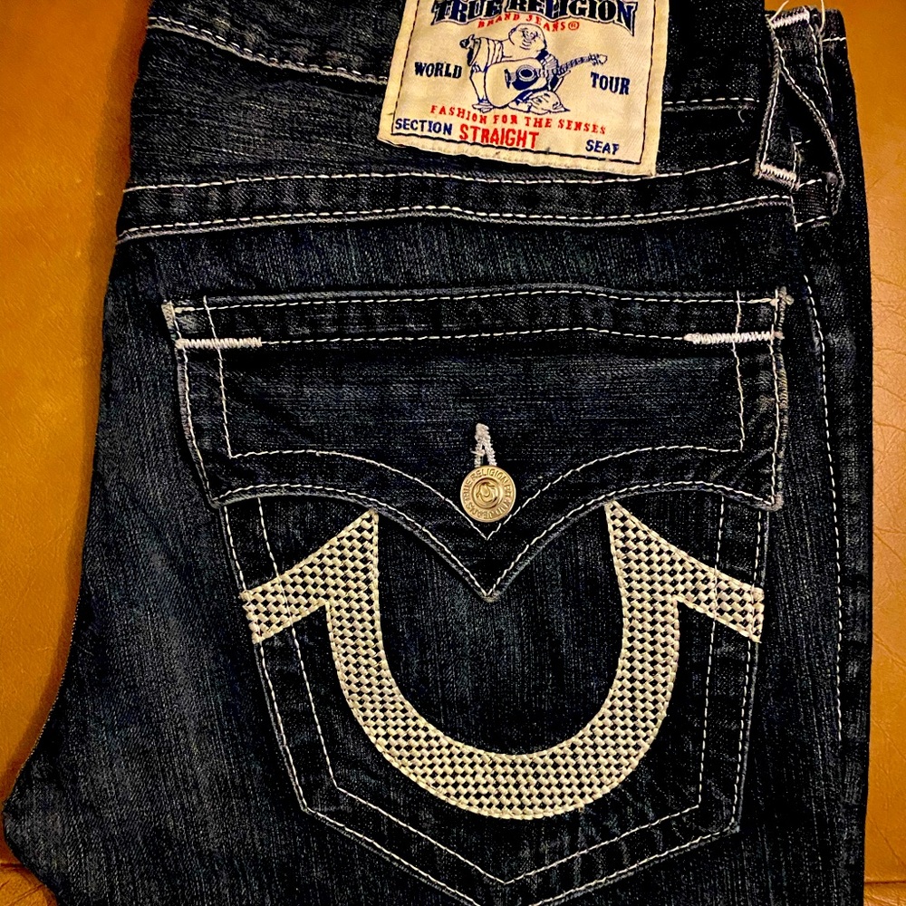 True Religion Jeans Straight Cut Size 34